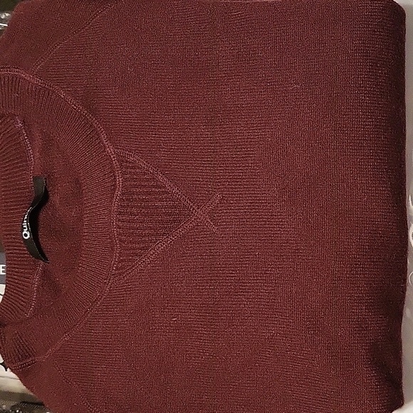 Quince Mongolian Cashmere Shrunken Sweatshirt Numerous Colors - Picture 9 of 10